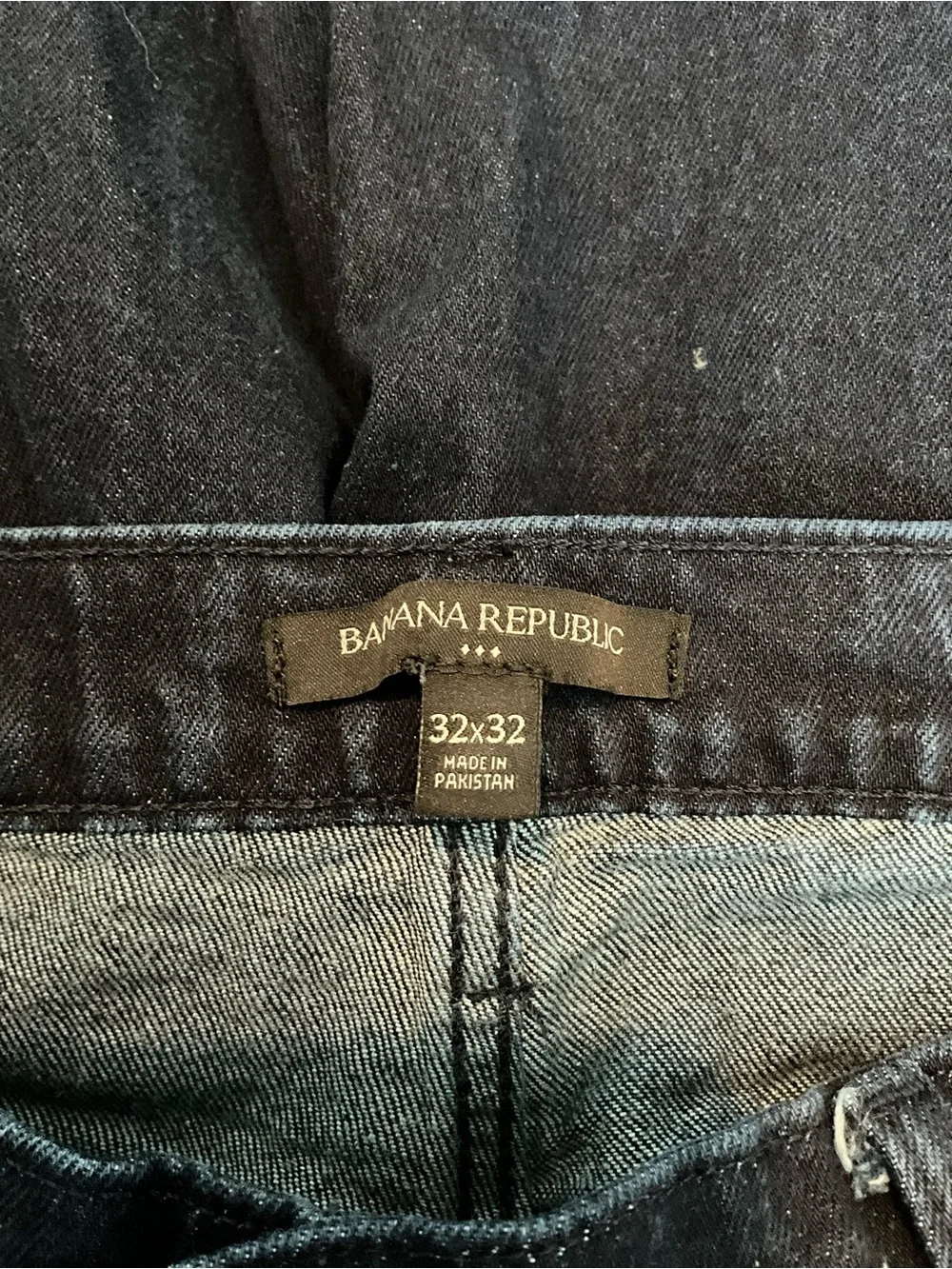 Banana Republic Carpenter Jeans Size 32x32 Denim Dark Wash Straight Leg